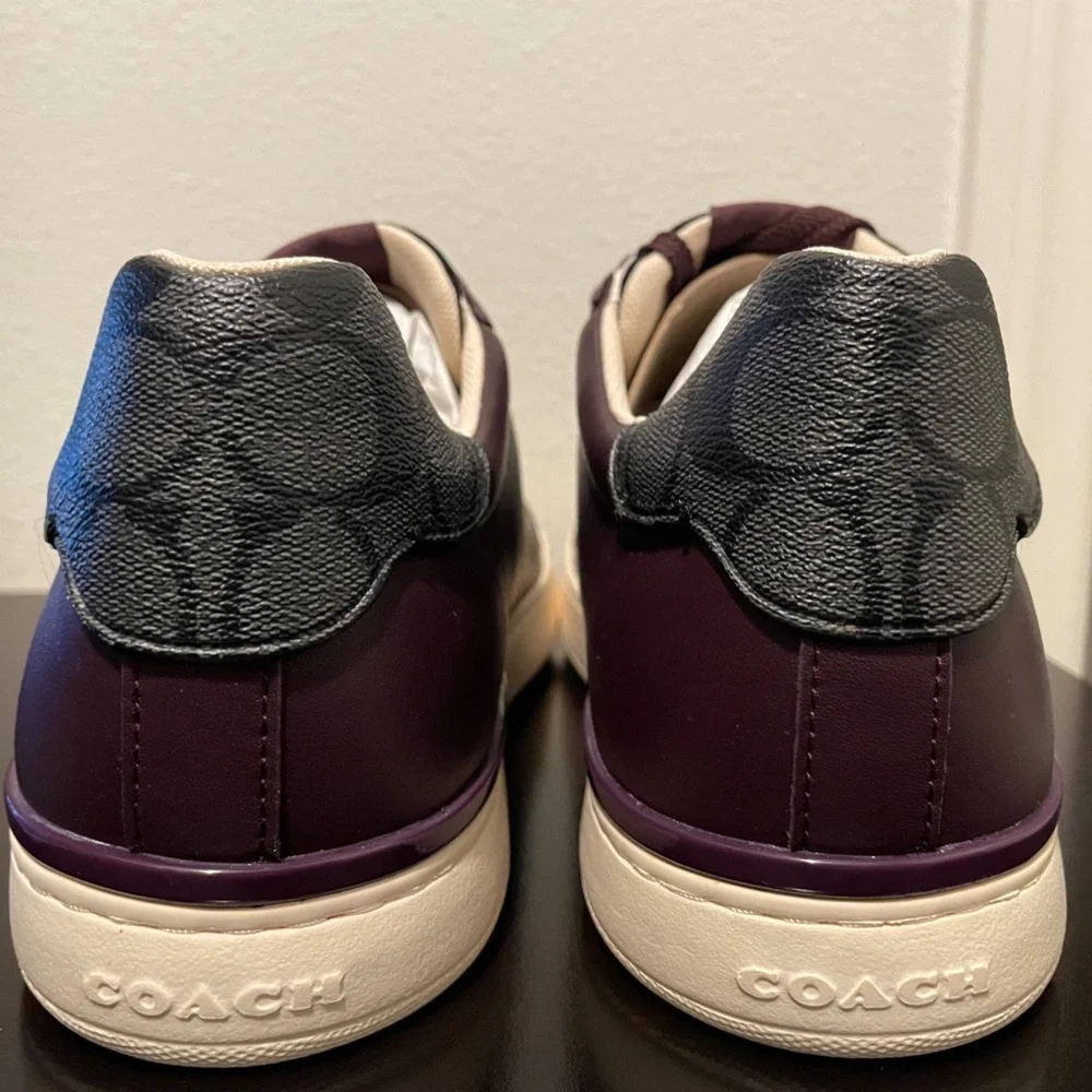 COACH CLIP LOW TOP NWT - Picture 2 of 6